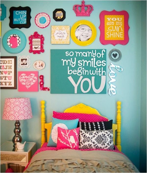 A Bright Bedroom Design For Your Teenage Girl | Kidsomania