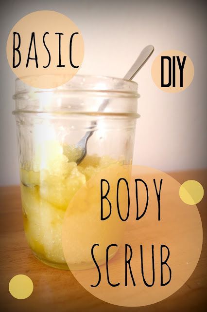 basic DIY body scrub – RAD mom COOL kid