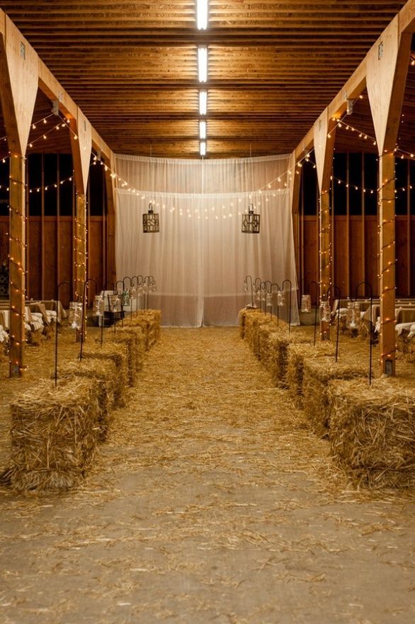 Beautiful barn wedding OMG I could die for this!!! Perfect!