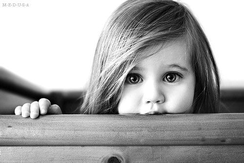 black and white child photography –