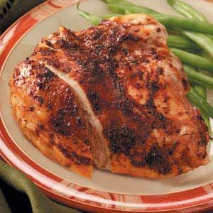 Herbed Slow Cooker Chicken  So easy to make and DELICIOUS! It cooked while I pai