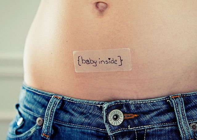 lifeography (flickr) – fun way to announce pregnancy – but maybe on a shirt?
