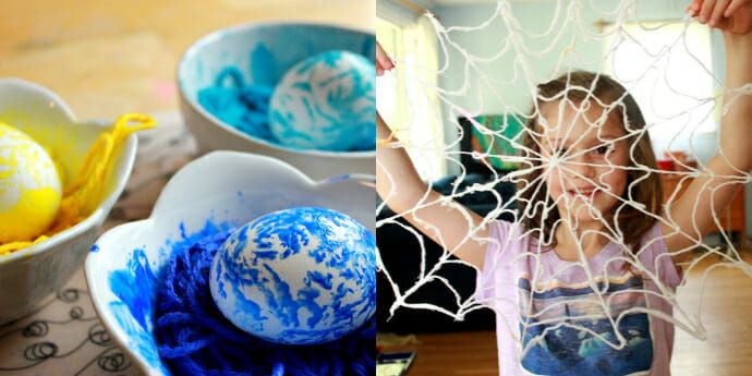 11 Kids Art Activities to Try with Yarn — fun ideas!