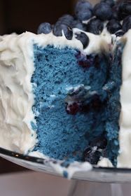 Adventures in Cooking: Blue Velvet Cake With Cream Cheese Frosting