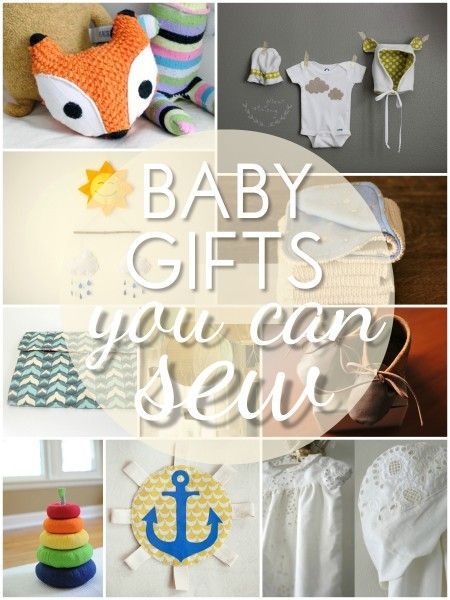 Baby Gifts You Can Sew. I want to make that fox for my classroom!