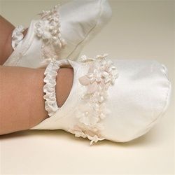 Baby Girl Booties – Leila Collection – Couture Infant Clothing