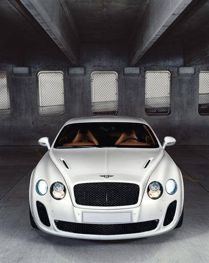Beautiful White Bentley