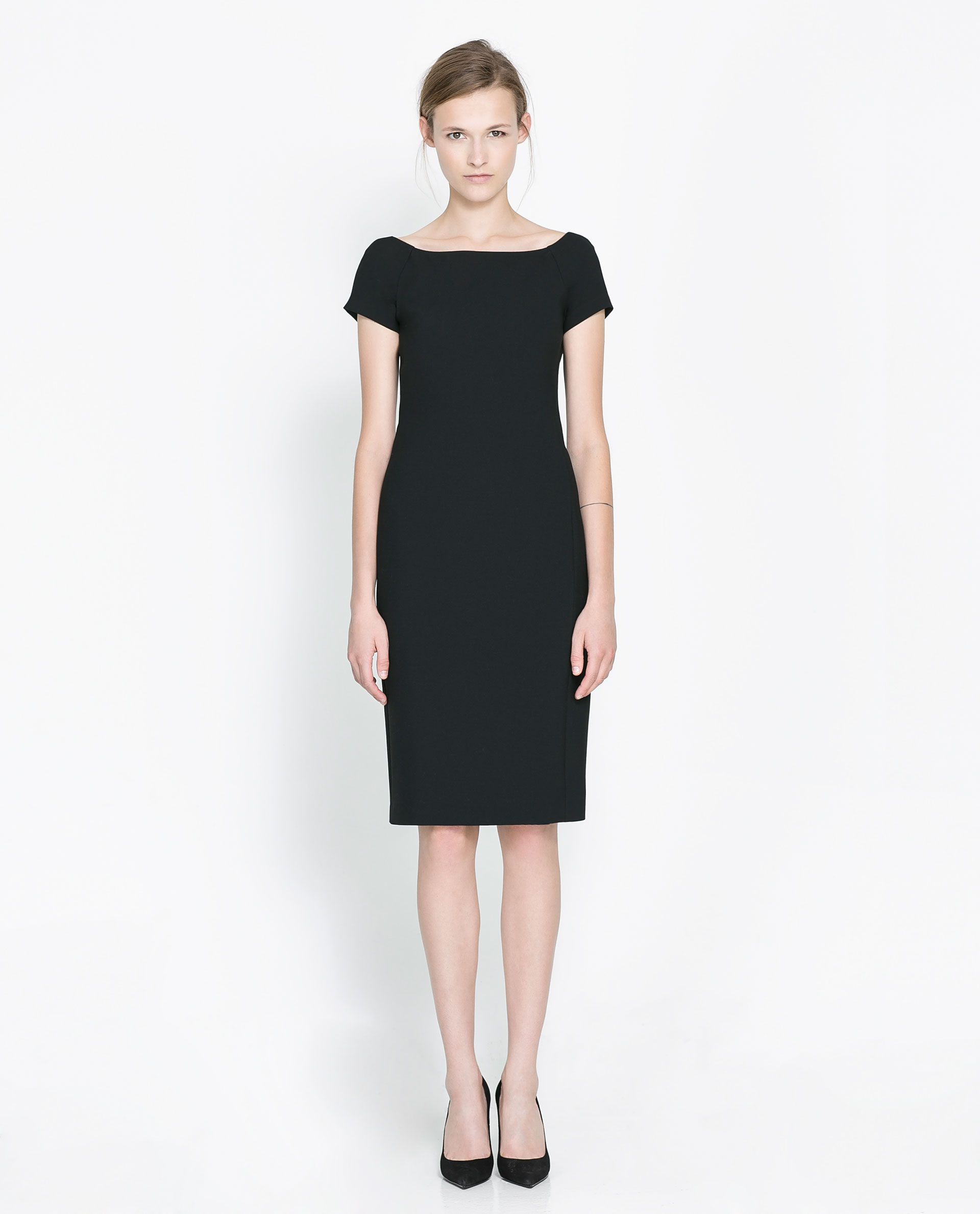 BOAT NECK DRESS – Dresses – Woman | ZARA United States