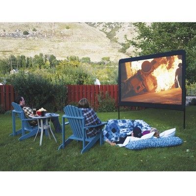 Camp Chef 120-Inch Portable Outdoor Movie Theate… : Target Mobile