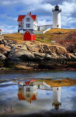 Cape Neddick Light, York Beach,Maine my favorite, vacationed there for years.