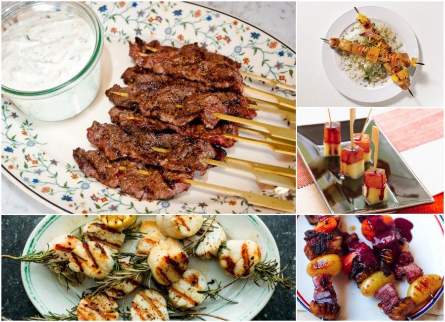 Check out these 10 skewer recipes to spearhead your next party. #FoodRepublic