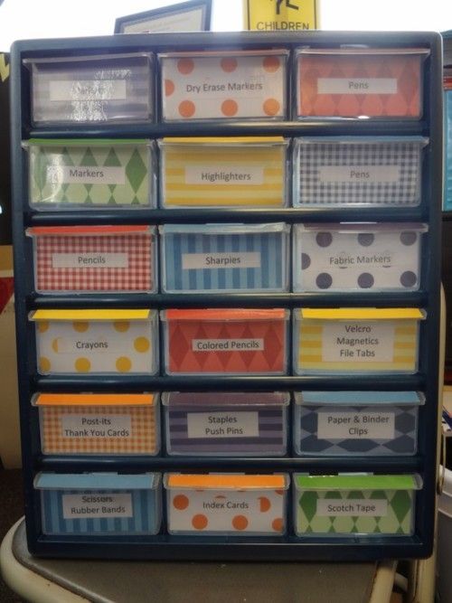 ‘Classroom Organization’ this site has tons