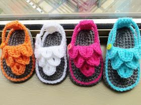 Crochet Dreamz: Crocodile St Baby Sandals or Booties, Crochet Pattern, 0-12 mont