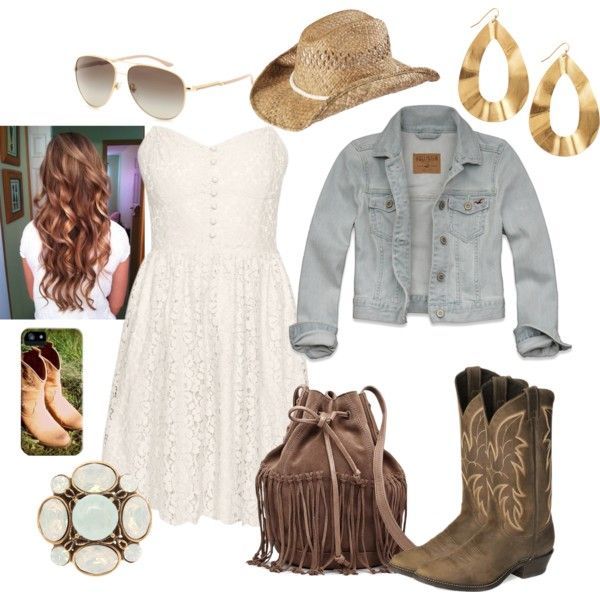 Cute Country Girl Outfit Look by natihasi on Polyvore