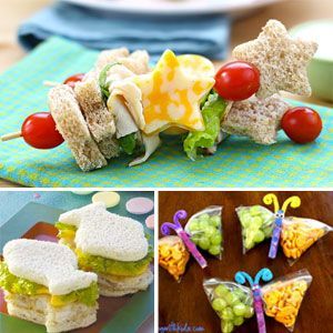 cute food ideas for kids images | Fun Sack Lunch Recipe Ideas for Kids – Crumbs