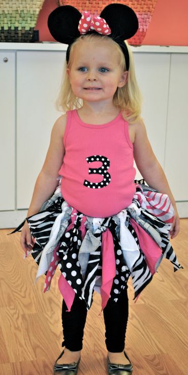 diy fabric tutu…perfect for her rags part if Cinderella