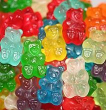 Drunk gummy bears! :) Adults only. Soak a bag of gummy bears in vodka for 3 to 5