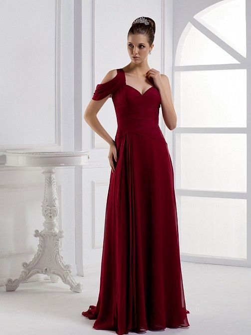 Elegant Sleeveless with Empire waist bridesmaid dress