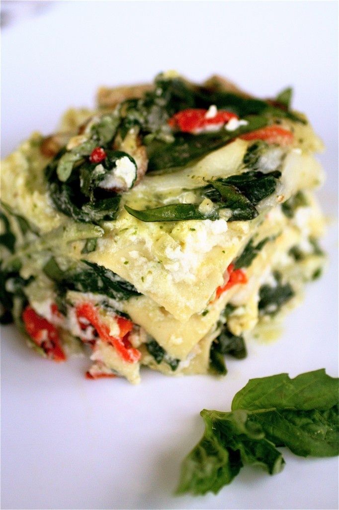 garden lasagna – This is on the menu for this week! My fresh basil will taste am