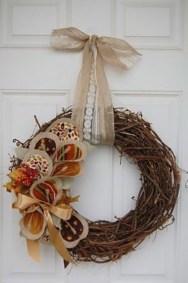 great idea! year round wreath diy