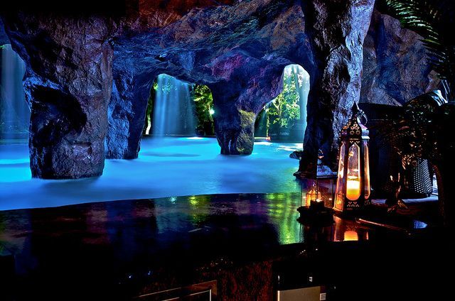Grotto pool.