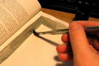 How to hollow out a book for a secret hiding place…been wanting to do this, no