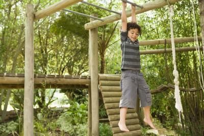 How to Make a Cheap Backyard Playground