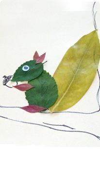 Leaf Squirrel Craft