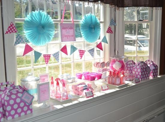 little girl spa party ideas | little girl birthday party ideas / Spa Party