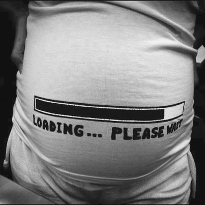Make this yourself with a sharpie on a plain maternity shirt at start of pregnan