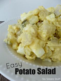 Mom’s Easy Potato Salad Side Dish | Six Sisters Stuff