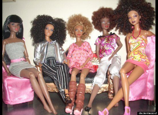 Natural Hair Group In Georgia Gives Black Barbie Dolls A Natural Hair Makeover