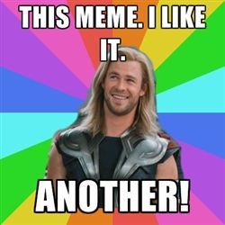 Overly Accepting Thor – This meme. I like it. ANOTHER!