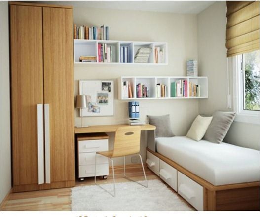 PERFECT! 4.  Bedroom Sharing.  Steal a little space in a guest room for your o