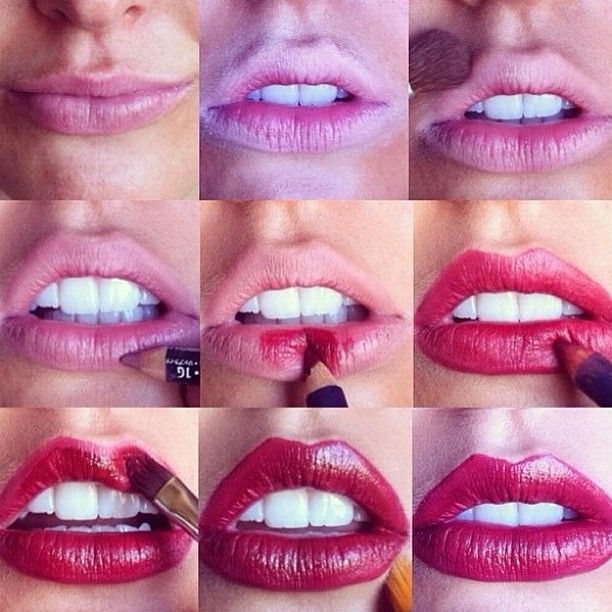 Perfect lipstick application method – #amyclarkemakeup