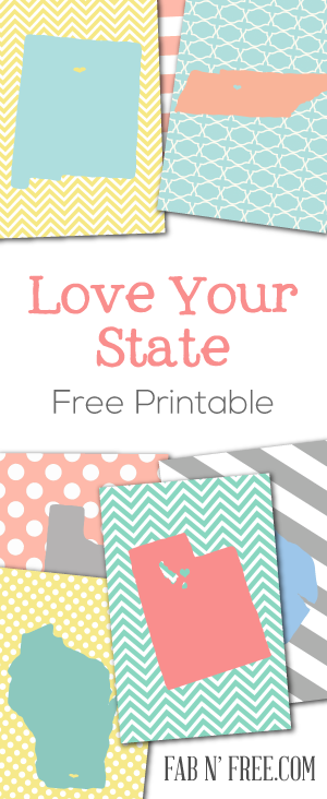FREE printables for every state.