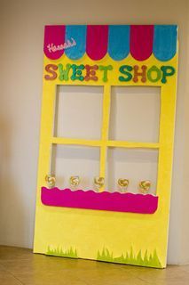 Sweet shop/candy themed party