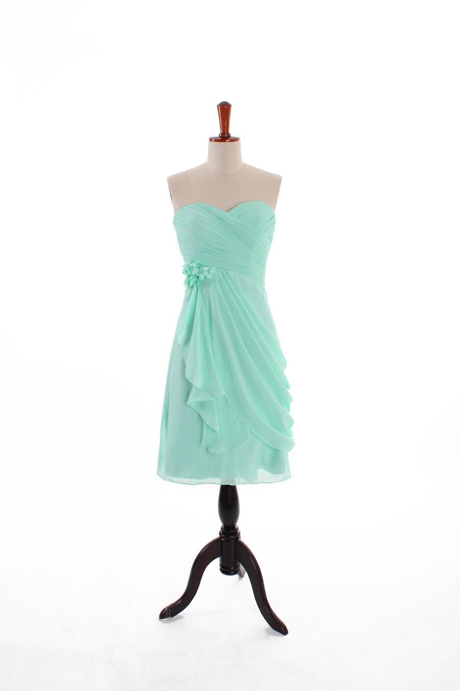 Sweetheart chiffon bridesmaid dress with natural waist $156.00