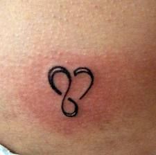 tattoos heart and infinity