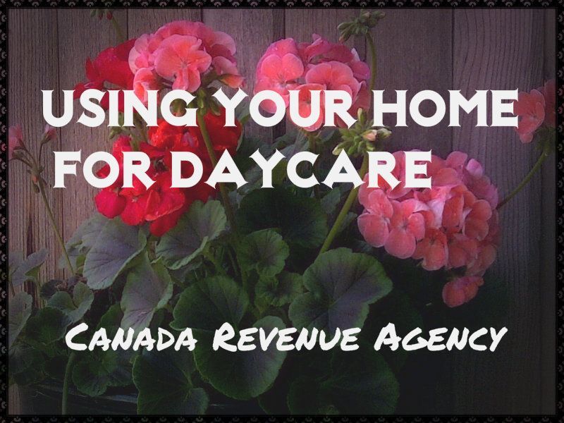 Tax Rules – Using your home for Daycare