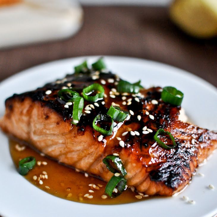 Toasted Sesame Ginger Salmon Recipe – thumbs up from the whole family. Will make