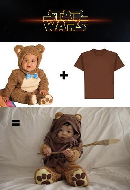 Turn Your Child Into a Star Wars Ewok in 2-Steps