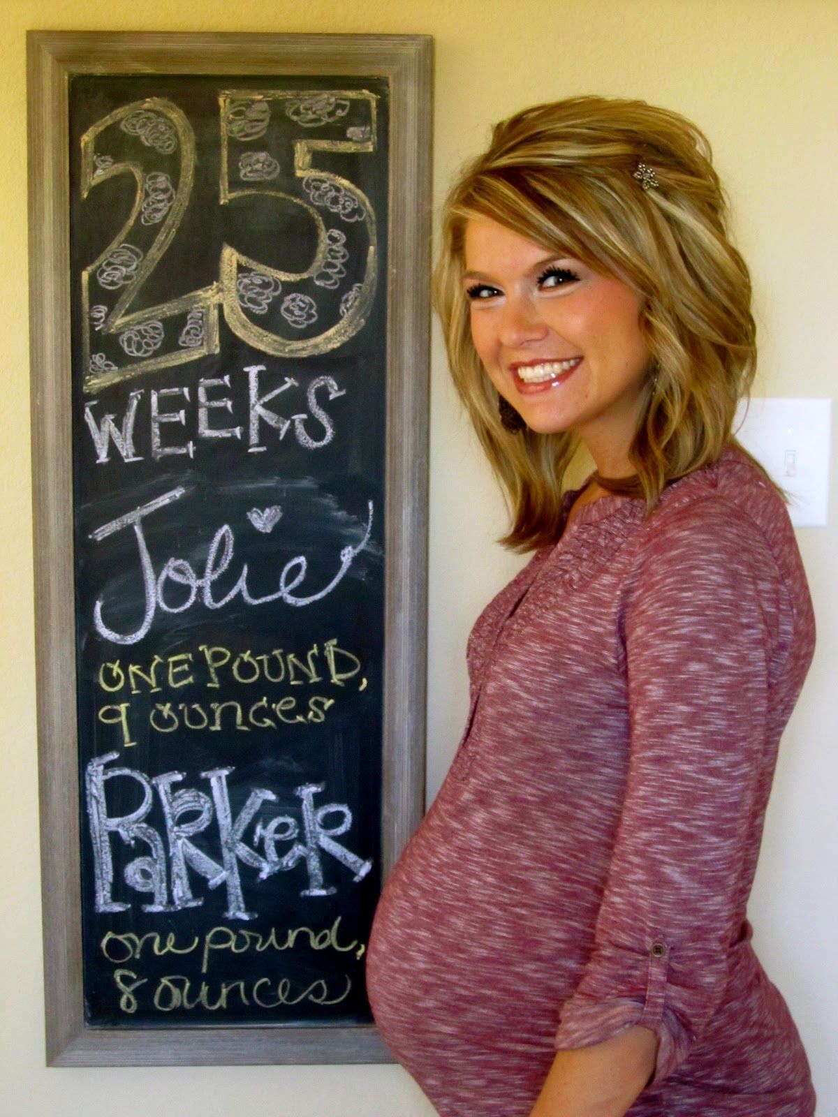 Twin Baby Bump Tracker: 25 weeks   Life Moments with the Masseys