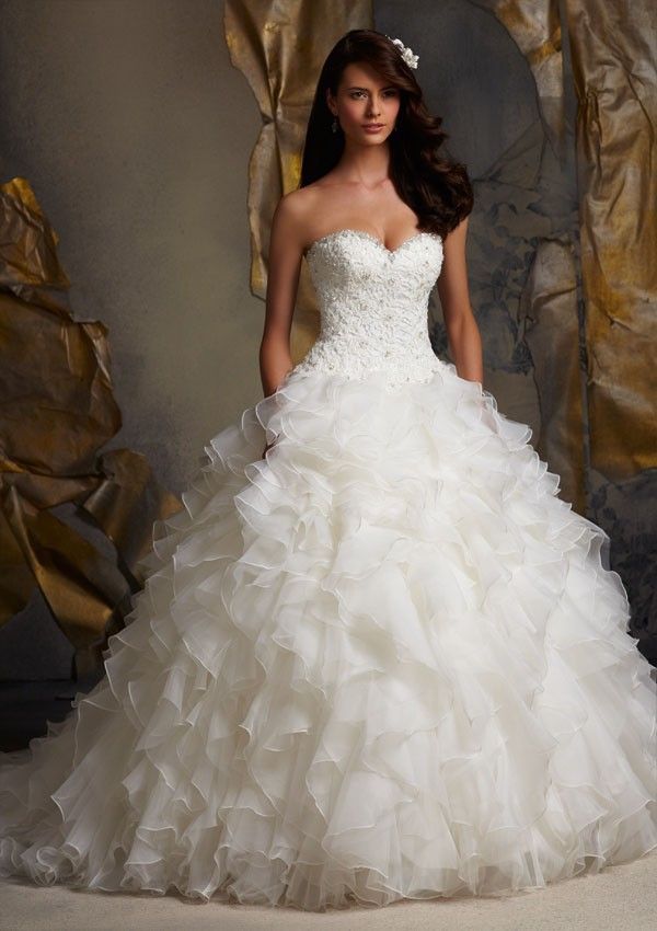 #White Wedding Dress .