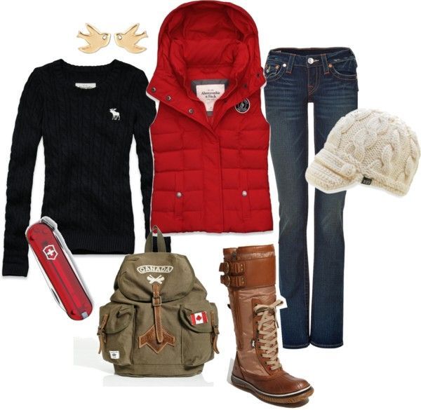 Winter Hike by wesche27 on Polyvore