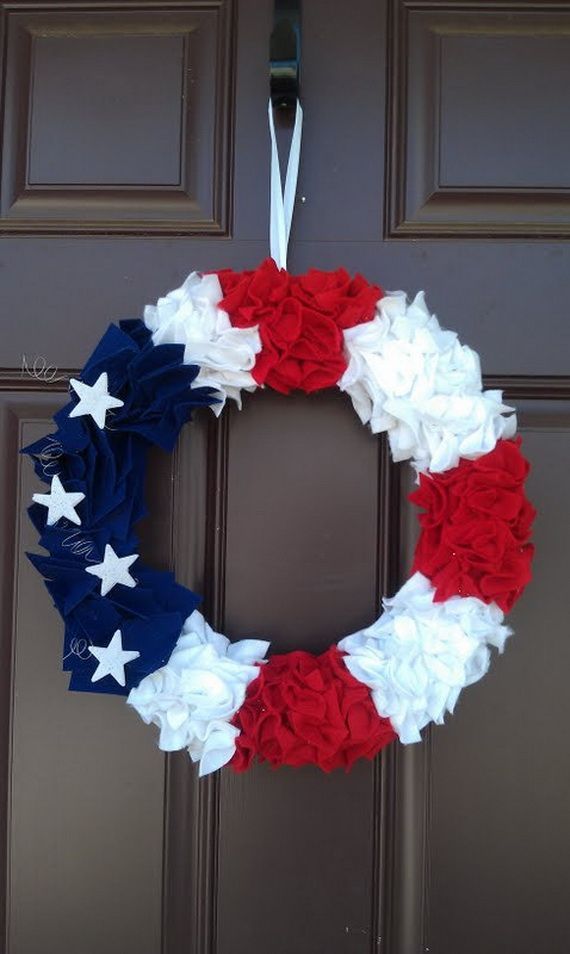 wreaths with names | Delicious Treats for Labor Day with Creative Decorative Ide