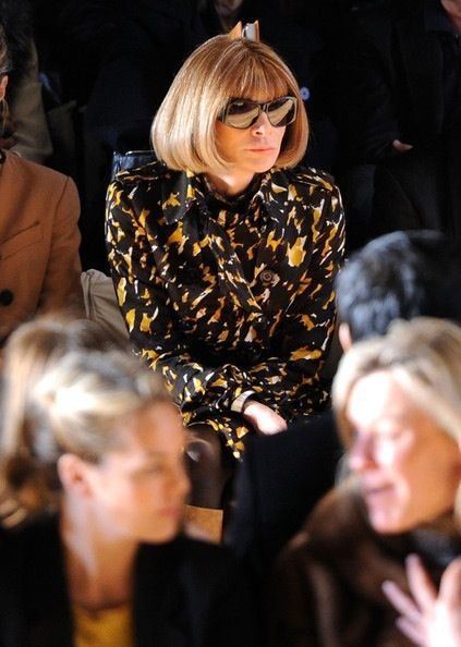Anna Wintour. Always the best tents sighting of the season.
