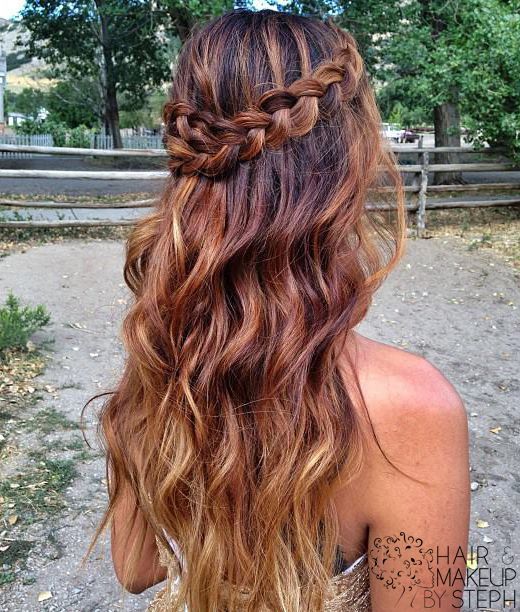 Boho #braid…the color to is perfect!