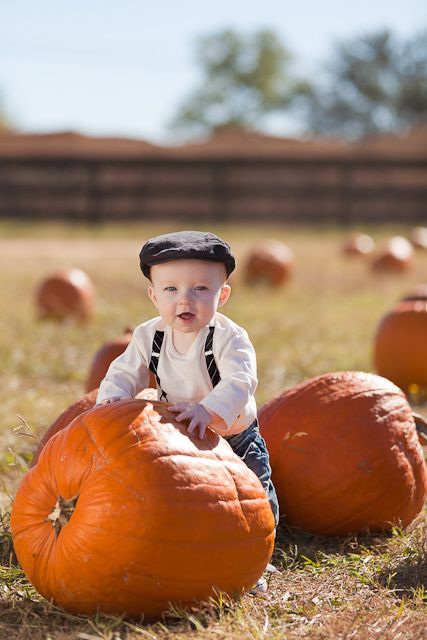 Cant wait to take pictures of my little man in a pumpkin patch!