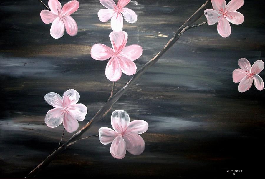 Cherry Blossom  Painting  – Cherry Blossom  Fine Art Print
